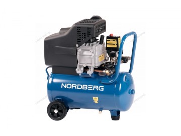 Компрессор поршневой, 220 В, ресивер 24 л, 240 л/мин NCE25/241 Nordberg