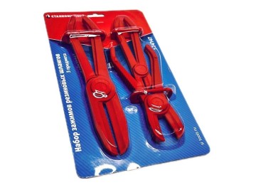 Набор зажимов резиновых шлангов 3 предмета СТАНКОИМПОРТ ST4147