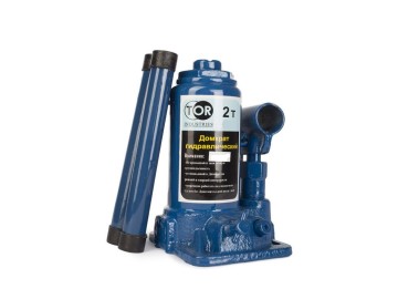 Домкрат гидравлический дг-2 г/п 2,0 т (в пластиковом кейсе) tor 1006112