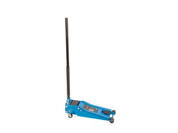 Домкрат гидравлический подкатной dpj г/п 3,0 т 75-505 мм двойной tor 1030589