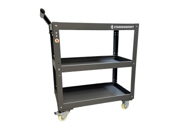 Тележка открытая на колесах 3 полки СТАНКОИМПОРТ BSD133