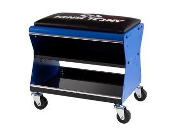 Сиденье на колесах ремонтное с 2-мя полками king tony 87452c-b