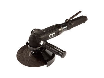 Шлифмашина угловая (ушм), 180 мм, 7000 об/мин, пневматическая mighty seven qb-197mq