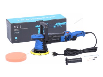 Полировальная машинка орбитальная, диск 150 мм, 2000-4800 об/мин NE411-150