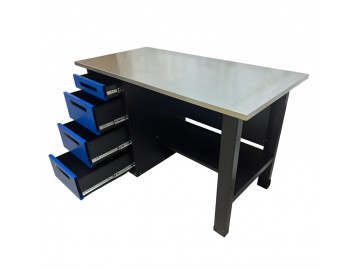 Верстак инструментальный, 4 ящика, 1400x700 Great Wolf GWT-V1400BL