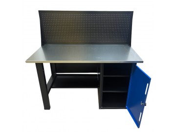 Верстак инструментальный, тумба с дверью, экран, 1400x700 Great Wolf GWT-V1400T1