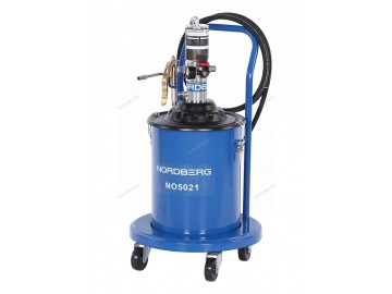 Установка пневматическая для раздачи густой смазки с баком, 20 л Артикул: NO5021