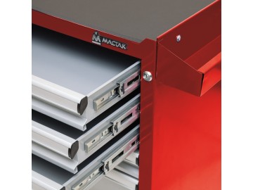 Тележка инструментальная, 5 выдвижных ящиков, 