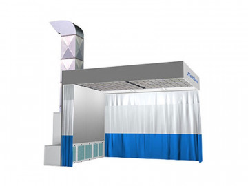 NORDBERG ПОСТ ПОДГОТОВКИ NB100B к окраске с креплением к потолку